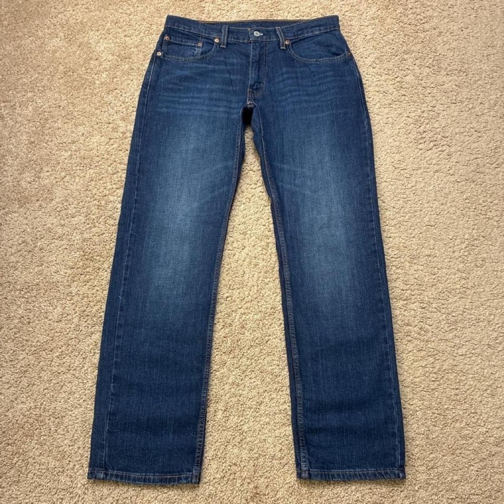 Levi's 559 Relaxed Straight Stretch Blue Jeans Size 32x32 Western